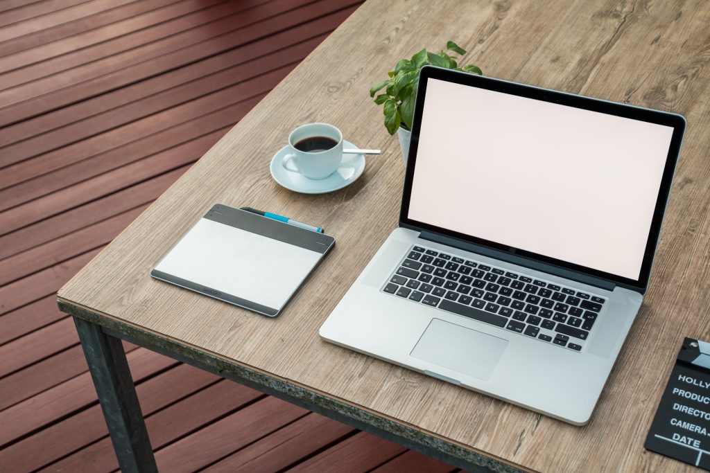 a laptop on a desk computer repair laptop hixson